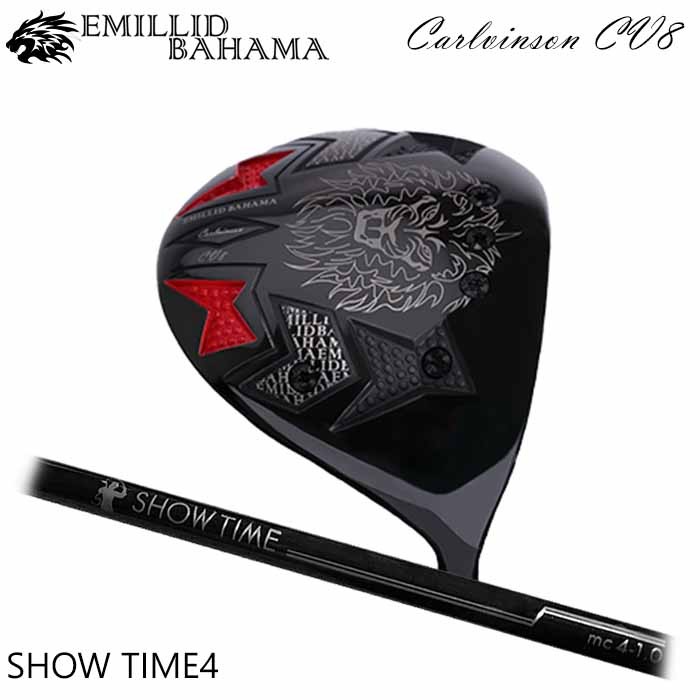 EMILLID BAHAMA - エミリッドバハマ カールビンソン ドライバーヘッド単品 メンズゴルフ スリーブ付 EMILLID BAHAMA 【特注カスタムクラブ】エミリッドバハマ カール