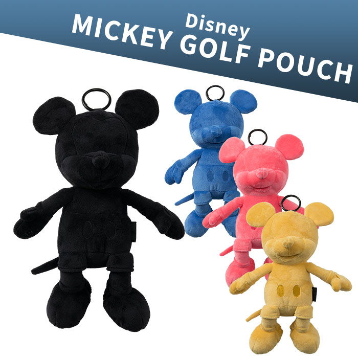 Disney MICKEY × K&P ポーチ ぬいぐるみ用衣装セット Disney（ディズニー） Disney XYMG6FB3 ミッキー ゴルフ ポーチ