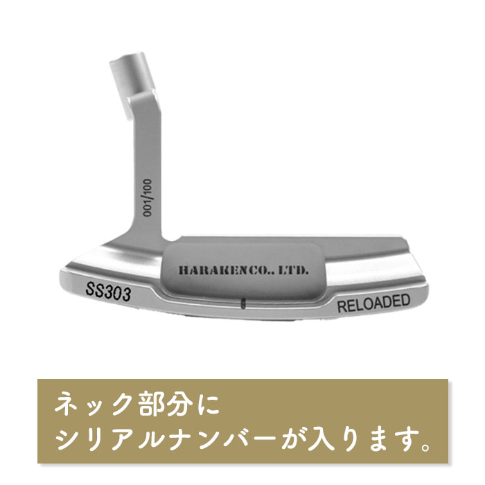 長尺パター　美品 GK三好◇【新品パター】 【長尺】 772 L.A.B. Golf OZ.1i◇ACCRA