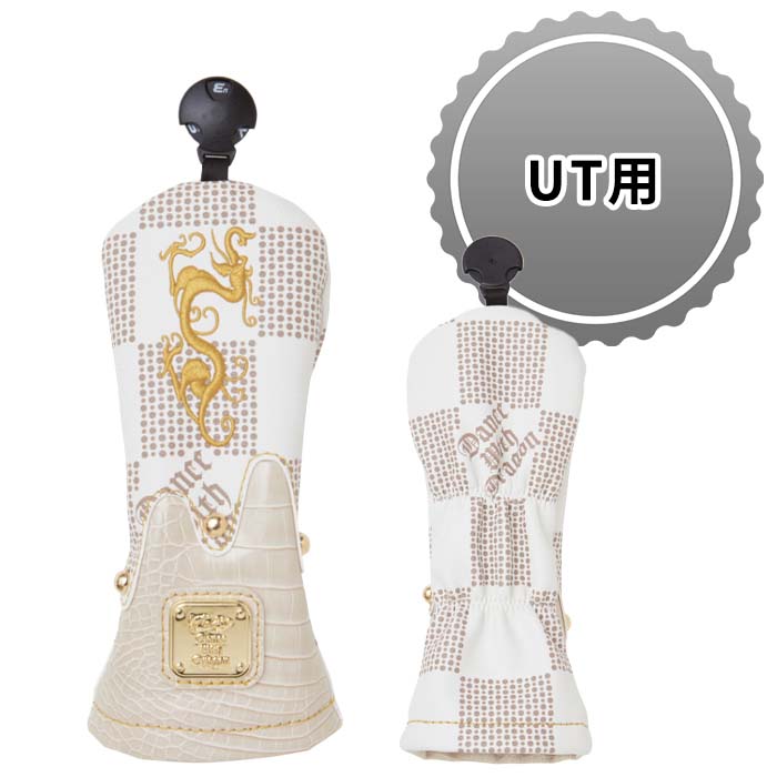 Dance With Dragon - ドライバー　　ユーティリティ　ヘッドカバー Dance With Dragon ダンスウィズドラゴン D3-723012 AM&Eコラボ