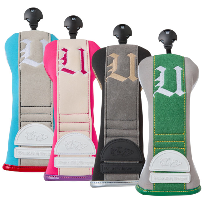 ☆美品☆ダンスウィズドラゴンキャディーバック、ヘッドカバー7点