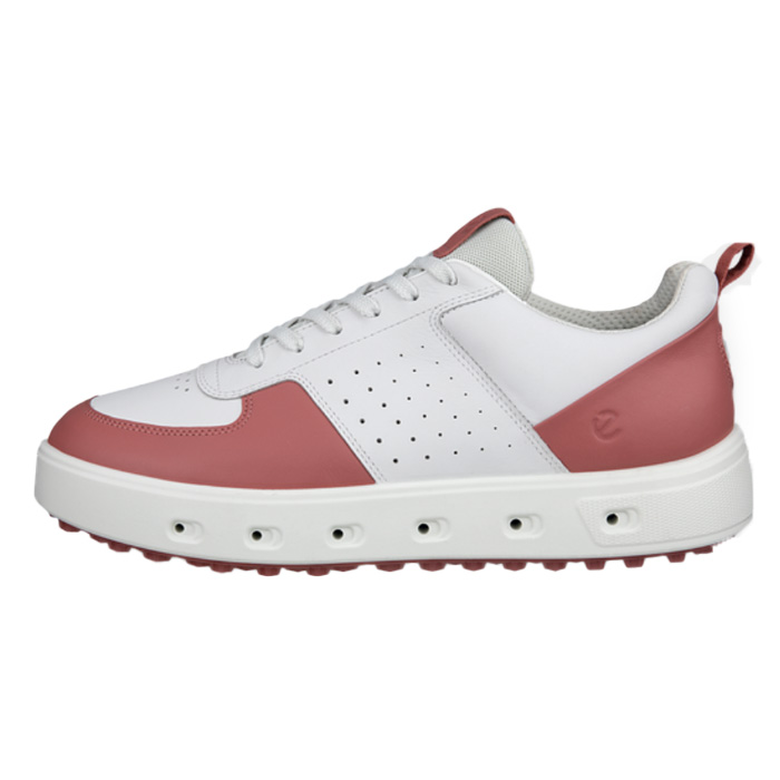 エコー ecco 110703-61037 STREET 720 ゴルフシューズ WHITE/PETAL スパイクレス 天然皮革 with  GORE-TEX : ecco-110703-61037 : ゴルフショップ ウィザード - 通販 - Yahoo!ショッピング