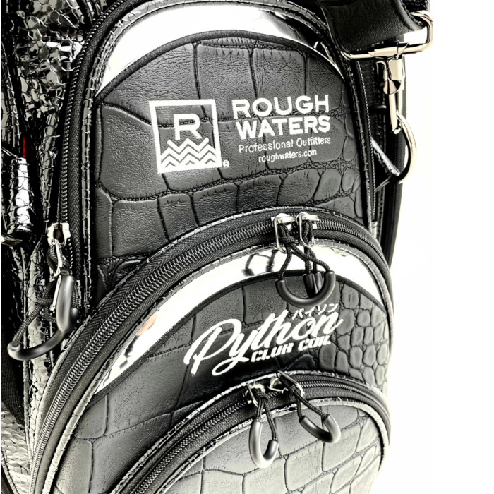 最安値❕ エリートグリップ ELITE GRIP EGCB-N-01BK ツアープロモデル クロコ ツアーキャディバッグ 10.5型 【1635461407】(59800円)