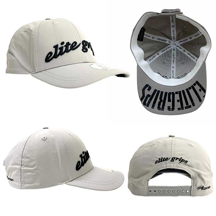 【C-2】新作elite grips キャップ 2点 58cm タグ無し elite grips（エリートグリップ） elite grips FC-IK TOUR MODEL CAP