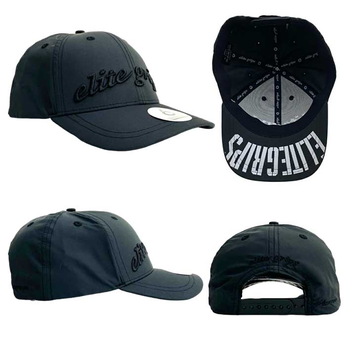 【C-1】新作 elite grips キャップ 2点58cm タグ無し elite grips（エリートグリップ） elite grips FC-IK TOUR MODEL CAP
