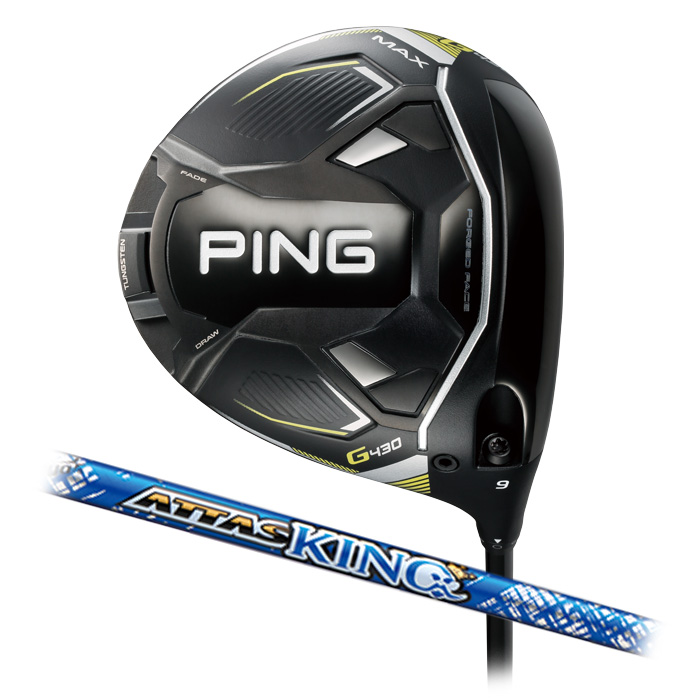 ピン ゴルフ PING G430 MAX ドライバー ATTAS KING 日本正規品 ping g430 DR MAX 左右選択可 ピン