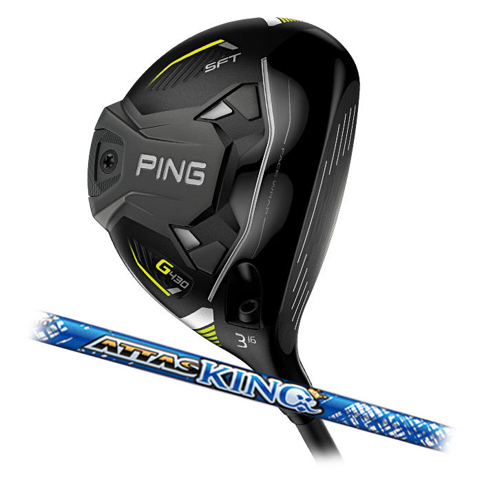 ピン ゴルフ PING G430 SFT フェアウェイウッド ATTAS KING 日本正規品 左右選択可 ping g430 FW SF TEC SFテック :G43FS ATS13:ゴルフショップ ウィザード