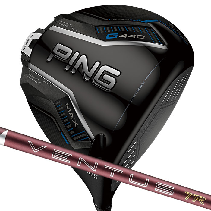 ピン ゴルフ PING G440 MAX ドライバー フジクラ 26 VENTUS TR RED 日本正規品 ping g440 DR MAX 左右選択可 ピン