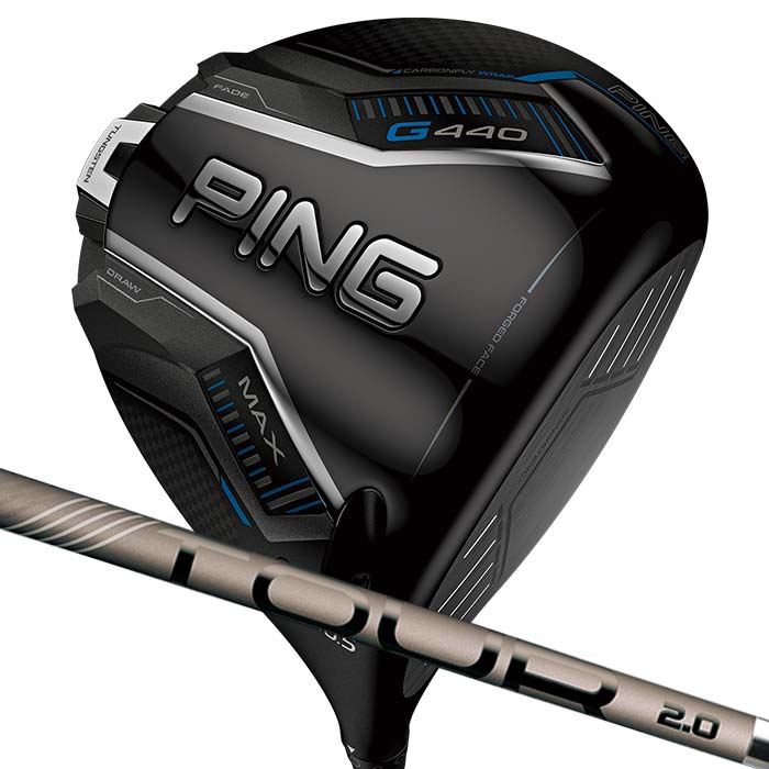 PING ピン ゴルフ G440 MAX ドライバー TOUR 2.0 CHROME 日本