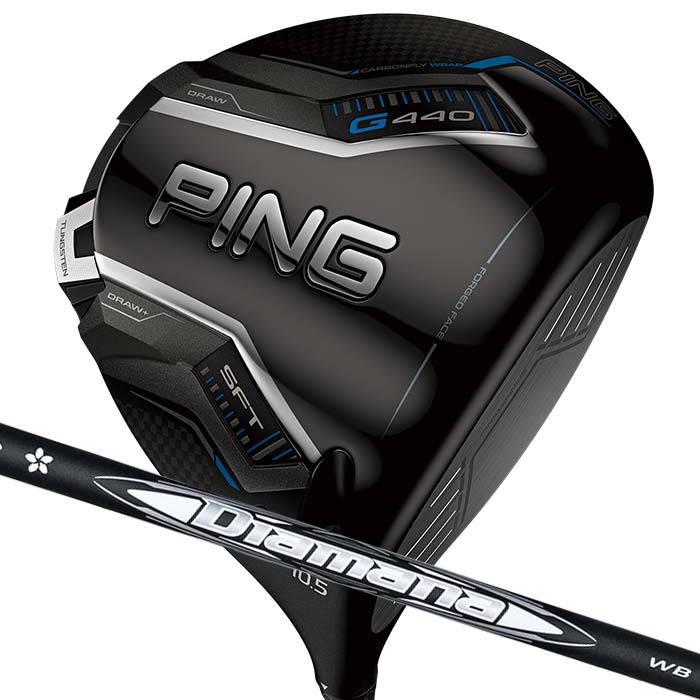 【美品】Diamana™ WB/1W/PING/G440/ G430/日本仕様 PING ピン ゴルフ G440 SFT ドライバー Diamana WB 日本正規品