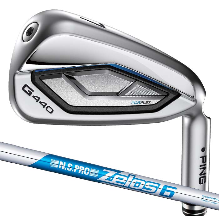 PING（ピン） ゴルフ PING G440 アイアン ZELOS 6 6I~PW(5本セット