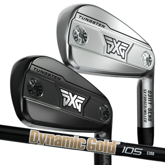 PXG ブラックアイアンセット DG105オニキス PXG ピーエックスジー PXG 0311 T GEN8 IRON 単品Dynamic Gold 105