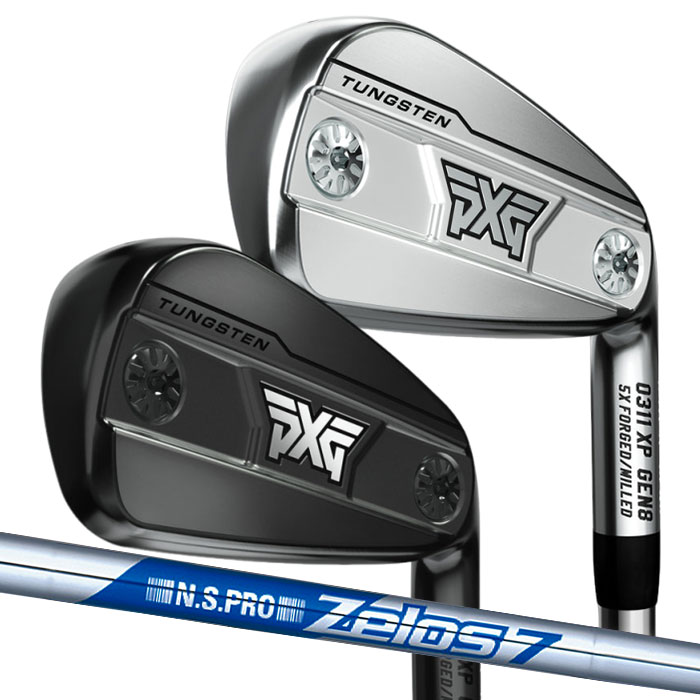PXG - ピーエックスジー 0311 XP GEN8 IRON 6I〜PW(5本仕掛ける)N.S.PRO ZELOS 7 (カスタムアイアン) クラブ（メンズ）-アイアンセット-スポーツ