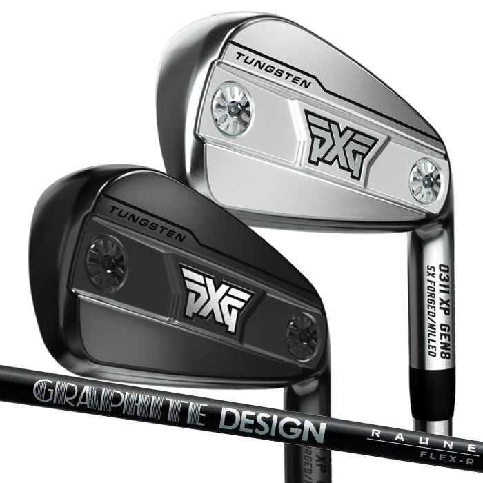 ピーエックスジー PXG 0311 XP GEN8 IRON 5I〜PW(6本セット)グラファイトデザイン RAUNE IRON ラウネ アイアン (カスタムアイアン)