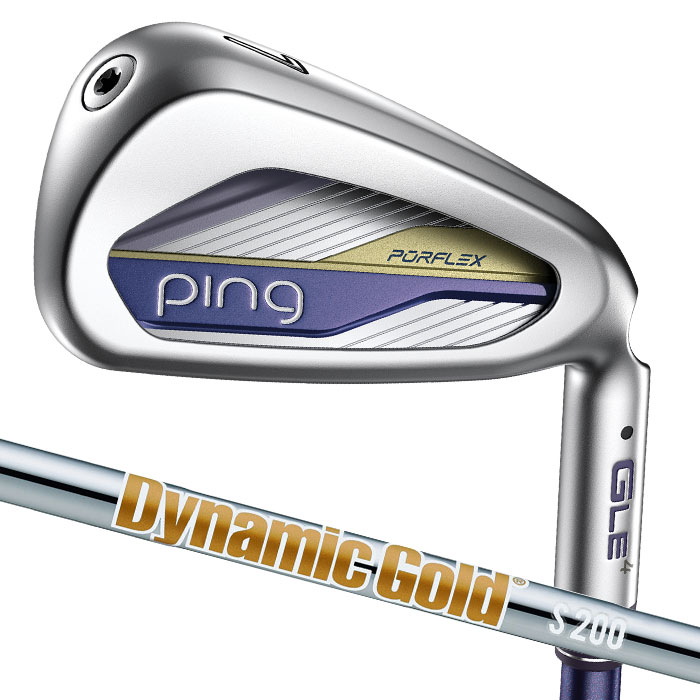 PING - ピン ゴルフ G LE4 アイアン Dynamic Gold 単品 日本定まり品 ping g le IRON ジーエルイ―4