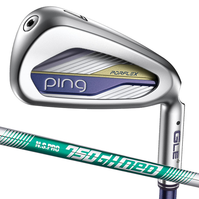 PING - ピン ゴルフ G LE4 アイアン N.S.PRO 750 neo 単品 日本定まり品 ping g le IRON ジーエルイ―4