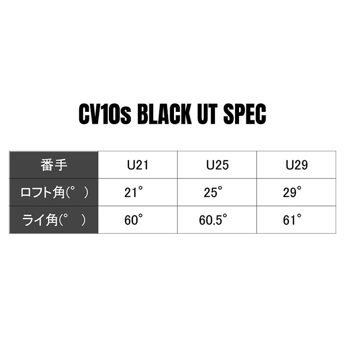 エミリッドバハマ EMILLID BAHAMA CV10s BK UT グラファイトデザイン RAUNE HYBRID ラウネ ハイブリッド (カスタムユーティリティ)の画像