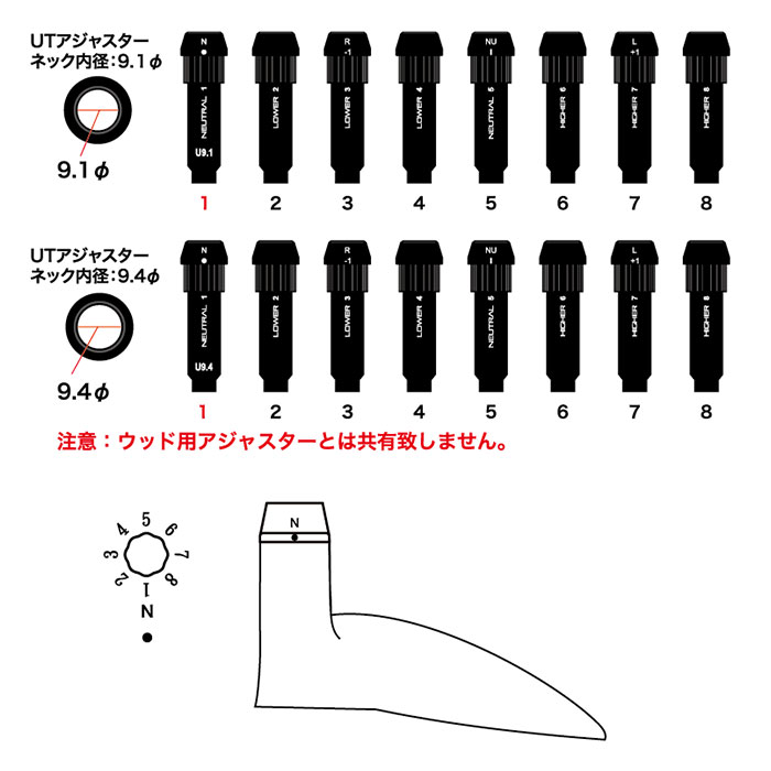 プログレス ユーティリティ Progress BB6 UT  フジクラ ダイヤモンド スピーダー ハイブリッド用 (カスタムクラブ)の画像