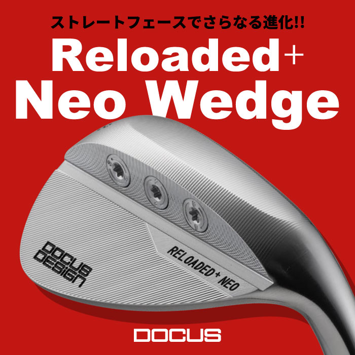 (カスタムクラブ) ドゥーカス DOCUS Reloaded+ NEO Wedge AMT BLACK ウェッジの画像