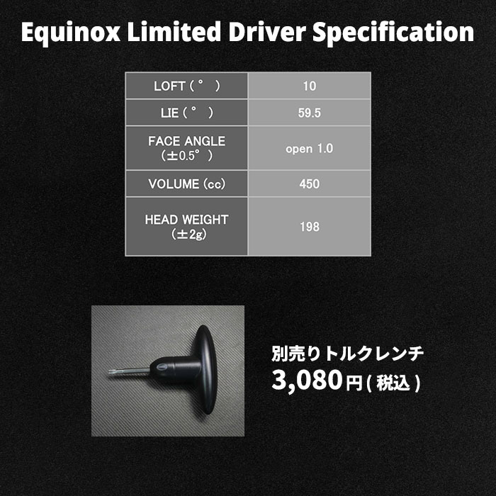 カスタムクラブ) グラインドワークス grindworks Equinox Limited