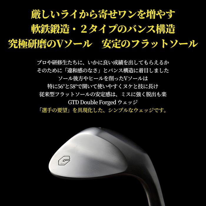 (カスタムクラブ)GTD Double FORGED WEDGE ウェッジ N.S.PRO MODUS3 TOUR 110 | ブランド登録なし | 02