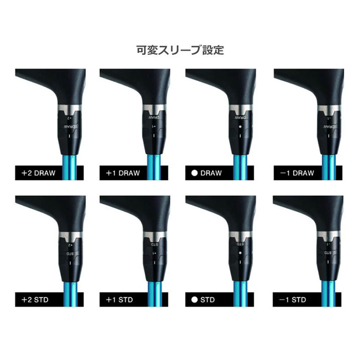 ムジーク muziik BLACK XSPIRE Fairway Wood オリムピック デラマックス プレミアム UXF (カスタムフェアウェイウッド)の画像