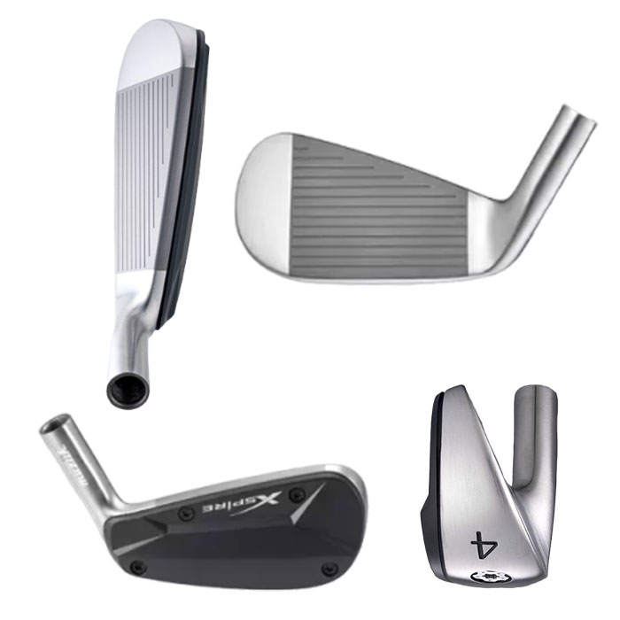 (カスタムクラブ)ムジーク muziik Xspire Titanium UT Iron N.S.PRO MODUS3 HYBRID GOSTの画像
