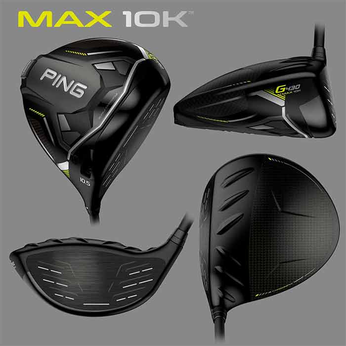 ピン ゴルフ PING G430 MAX 10K ドライバー PING TOUR 2.0 BLACK 日本正規品 ping g430 max 10k 左右選択可 ピン｜wizard｜09