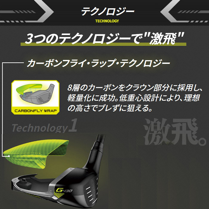 ピン ゴルフ PING G430 LST フェアウェイウッド Speeder NX 日本正規品 ping g430 FW LS TEC LSテック｜wizard｜04