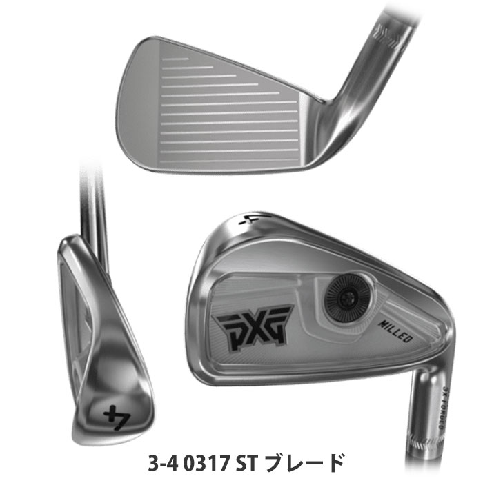 公式通販店舗 (カスタムクラブ) PXG 0317ST アイアン 単品MCI 60 80 100 Black Parsons Xtreme Golf (G)