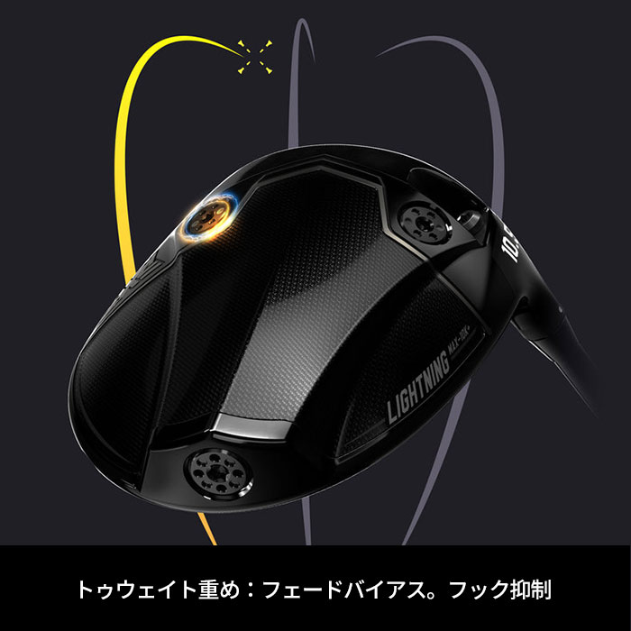 ピーエックスジー PXG Lightning MAX-10K+ Driver 24VENTUS BK (カスタムドライバー)の画像