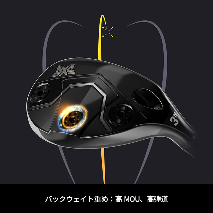 ピーエックスジー PXG ハイブリッド Lightning Hybrid[ AMT BLACK (カスタムユーティリティ)の画像