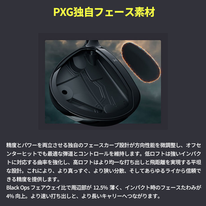 ピーエックスジー PXG Lightning Tour Fairway Wood USTマミヤ LIN-Q WHITE (カスタムフェアウェイウッド)の画像