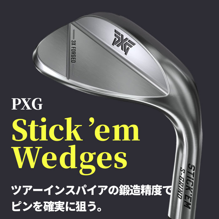 PXG (カスタムウェッジ) PXG Stick Em Wedge N.S.PRO ZELOS 6 Parsons