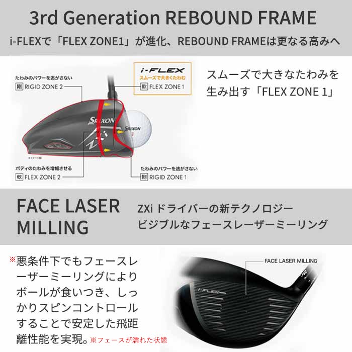 SRIXON 【メーカーカスタム】SRIXON ZXi MAX DRIVER スリクソン