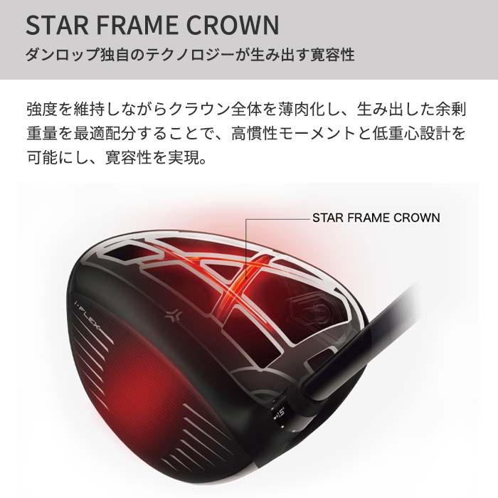 しの SRIXON 【メーカーカスタム】SRIXON ZXi MAX DRIVER スリクソン