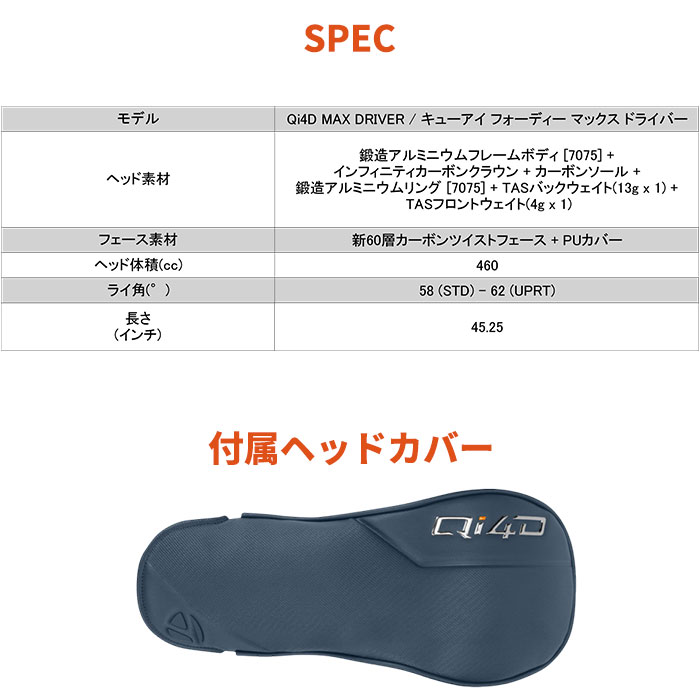 TaylorMade（テーラーメイド） (メーカーカスタム)テーラーメイド Qi