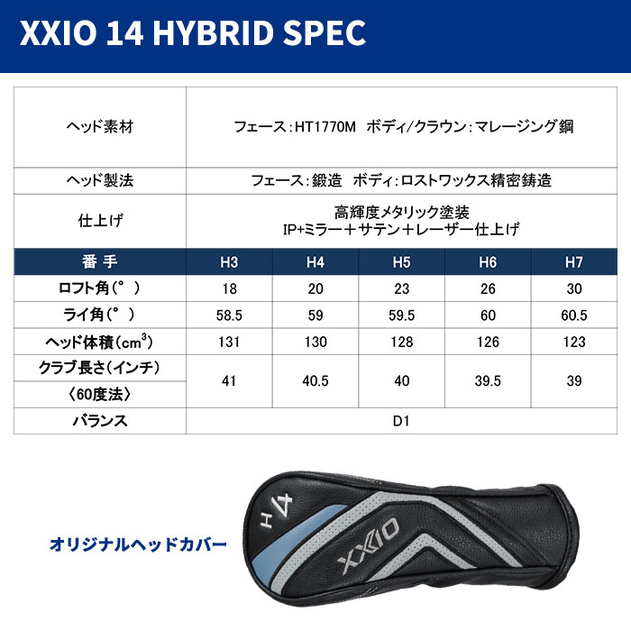 XXIO ユーティリティ（ロフト角：26度）｜クラブ（メンズ）｜ゴルフ