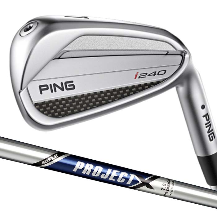 値下げしました→PING i240アイアン #6-PW PING（ピン） ゴルフ PING i240 アイアン PROJECT X 6I~PW(5本セット