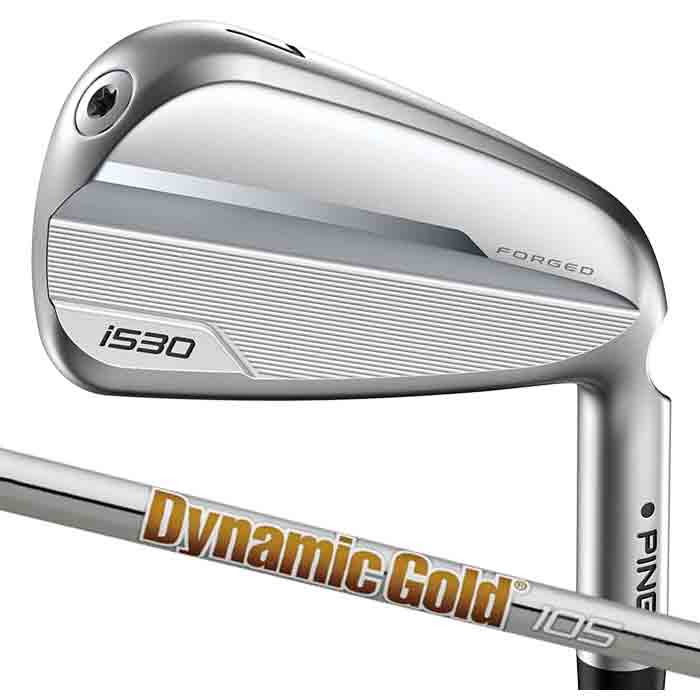 【4月4日発売予定】ピン ゴルフ PING i530 アイアン Dynamic Gold 105 5I~PW(6本セット) 日本正規品 ping I530 IRON 左右選択可｜wizard