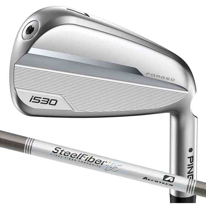 【メーカーカスタム】ピン ゴルフ PING i530 アイアン AEROTECH STEEL FIBER I 6I~PW(5本セット) 日本正規品 ping I530 IRON 左右選択可 :I530 ST FI 1:ゴルフショップ ウィザード