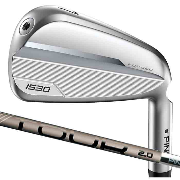 【メーカーカスタム】ピン ゴルフ PING i530 アイアン PING TOUR 2.0 CHROME I 5I~PW(5本セット) 日本正規品 ping I530 IRON 左右選択可 :I530 TOUR 2I 2:ゴルフショップ ウィザード