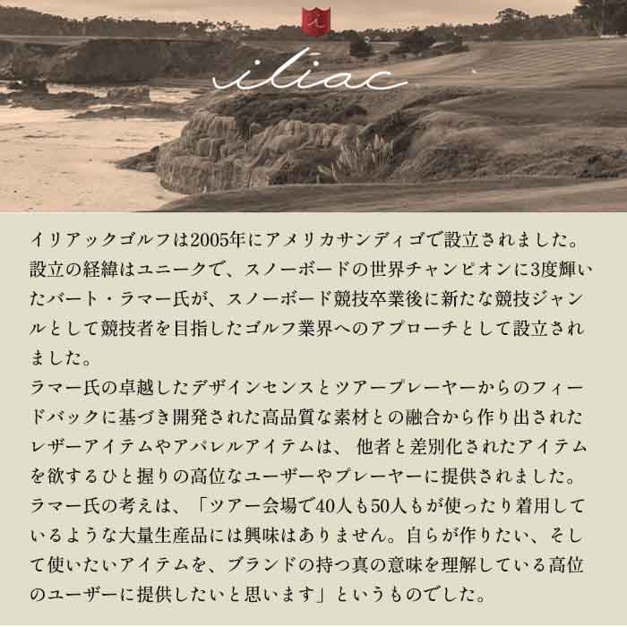 イリアック ILIAC HC003 ヘッドカバー タイムレス ユーティリティ用 本革 UT用の画像
