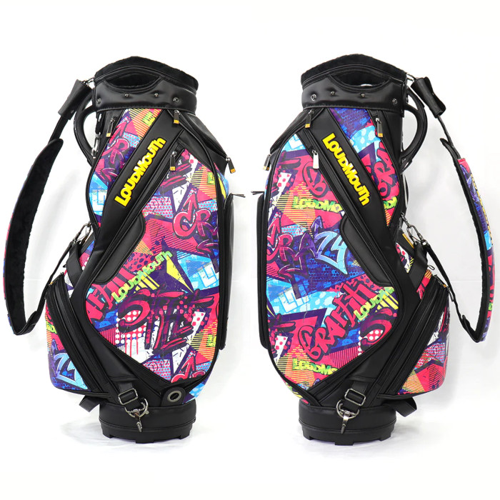 レビュー高評価の商品!の商品をすべて ラウドマウス LOUDMOUTH Loud キャディバッグ LM-CB0022 Mouth ゴルフバッグ・キャディバッグ