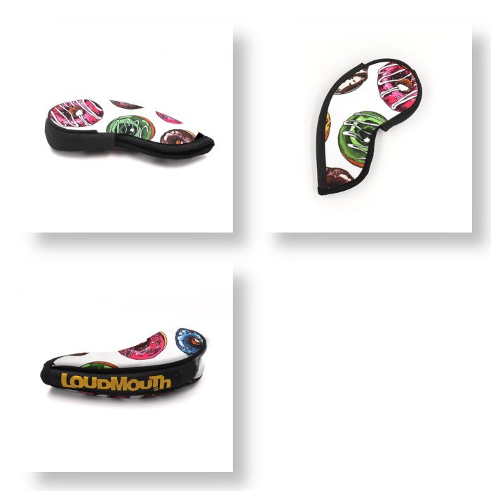 Loudmouth - ドライバー　ユーティリティ　アイアンカバー LOUDMOUTH ラウドマウス アイアンカバー 単品 LM-HC0019/IR