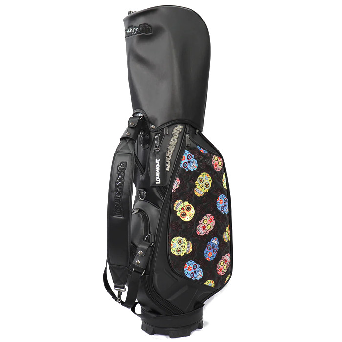 LOUDMOUTH カモフラージュ キャディバッグ9.5型(希少)美品 9インチ キャディバッグ Loud Sneakers/ラウドスニーカーズ