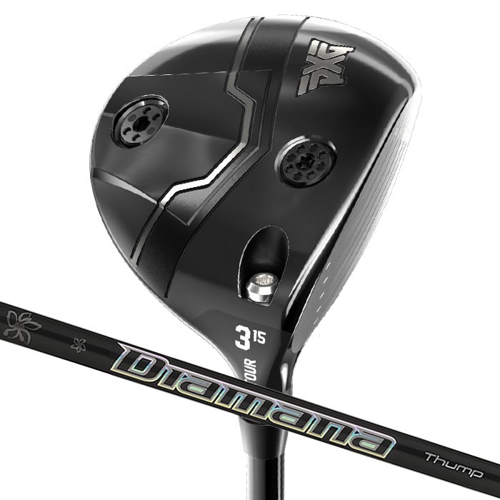 PXG - ピーエックスジー Lightning Tour Fairway Wood 三菱ケミカル DIAMANA thump FW (カスタムフェアウェイウッド) クラブ（メンズ）-ゴルフ-スポーツ