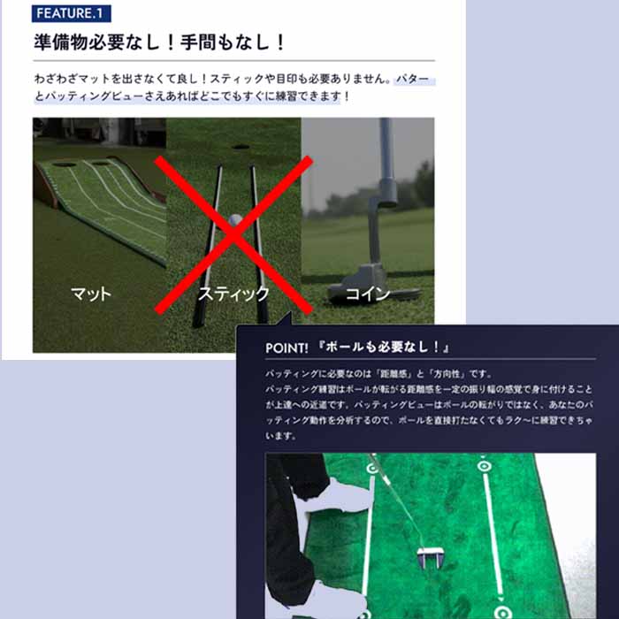 SS（リンクス） LYNX リンクス xVic Putting View パッティングビュー