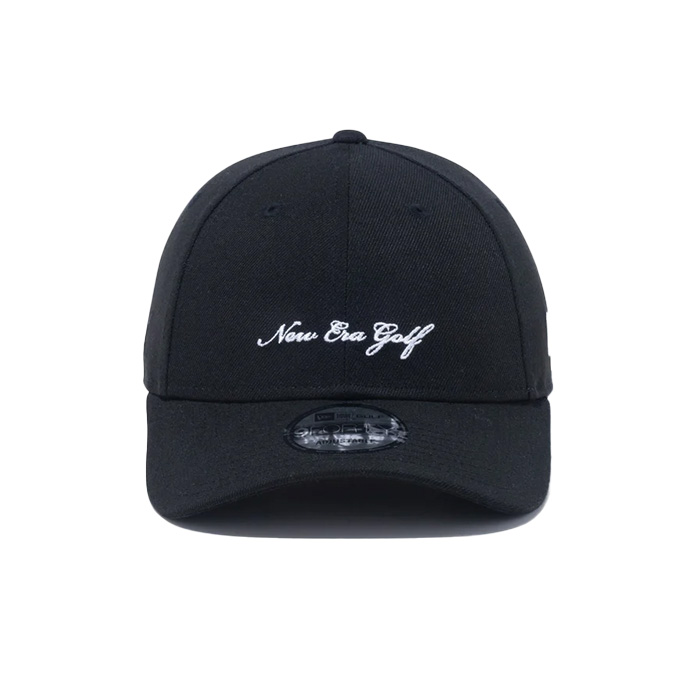 ニューエラ NEW ERA 13763003 9FORTY New Era Golf Script Logo ブラック キャップ 帽子 CAP