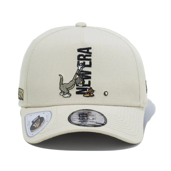 【希少】【廃盤】TOM & JERRY ▪️NEWERA GOLFニューエラ NEW ERA ニューエラ ゴルフ トムとジェリー コラボ キャップ